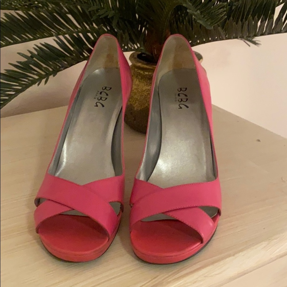 BCBG Paris Barbie pink heels